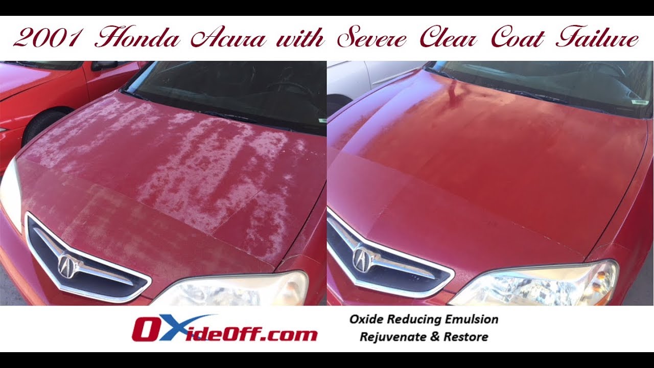 Car: clear coat failure VS oxidation?