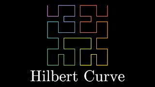 Space-filling Curve Charm - Hilbert Curve