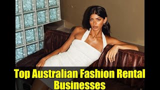 Top Australian Fashion Rental Businesses | Sustainable Style Guide