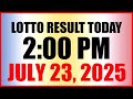 Lotto Result Today 2pm July 23 2025 Swertres Ez2 Pcso Lotto Result Today 2pm July 23 2025 Swertres Ez2 Pcso