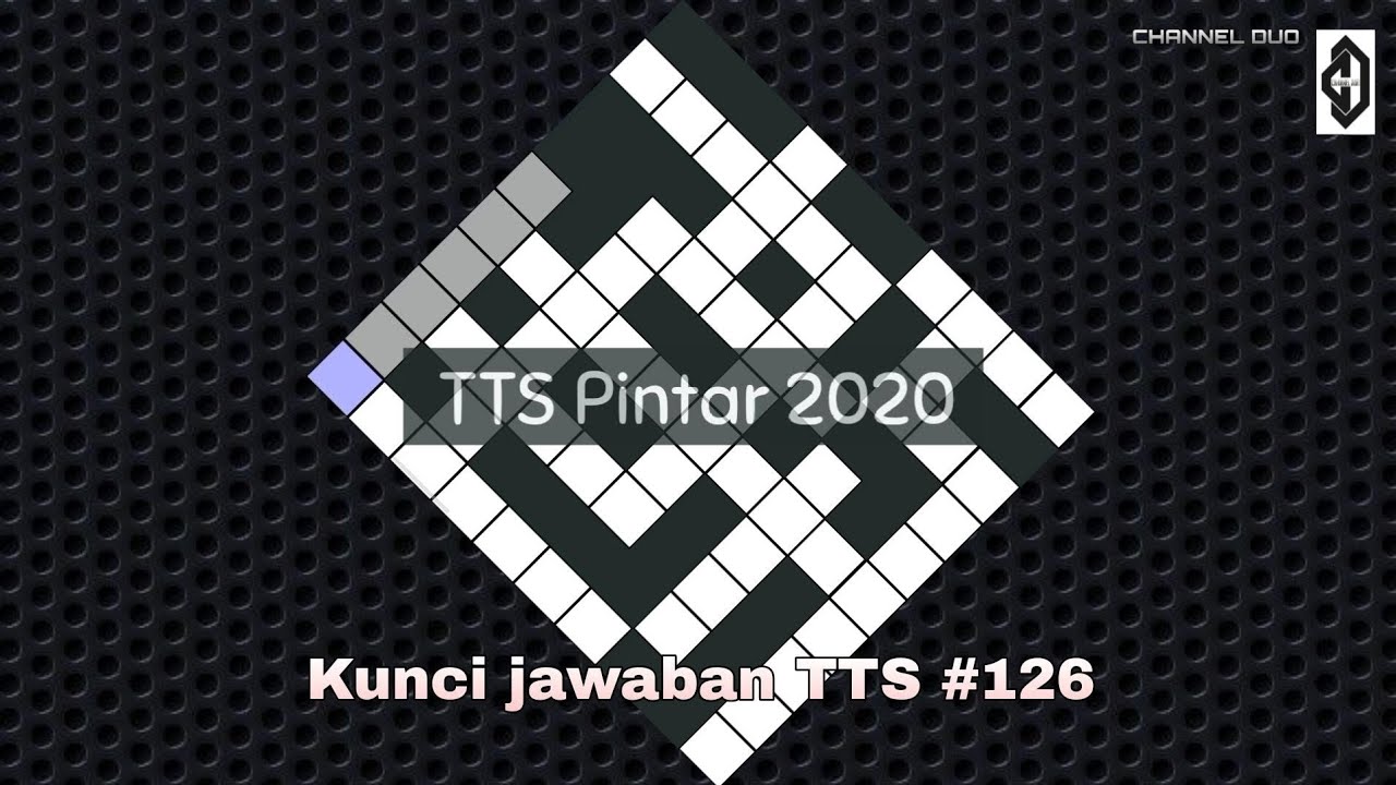 Kunci Jawaban Tts 126 Level 126 Tts Pintar 2020 Youtube