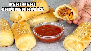 Ramadan Special recipes 2024 | Peri Peri Chicken Rolls Recipe by Cooking with Benazir