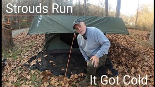 Cold Weather Tarp Tent Camping and Cooking #bpsknives #gopromax by Nomadic Camping  1,648 views 5 months ago 19 minutes