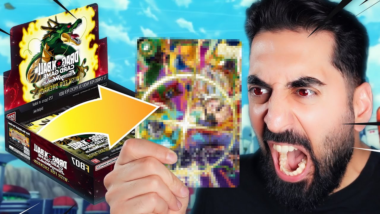 Incredibly lucky?! 😱 BIG Dragon Ball Card Game Opening! - YouTube