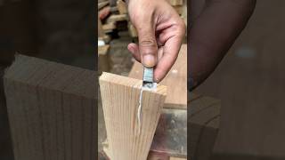 Manual stapler hack for wood repair #woodworking #diy #woodrepair #tips #tricks #carpenter #wood