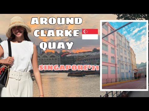 clarke quay รีวิว  Update 2022  Come with me around Clarke Quay, Singapore vlog 2021