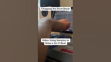 Chopping the drum break, full video is on my channel! #mpc #beatmaker #hiphop #rap #sample #producer