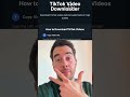 Best TikTok Video Downloader On The Internet