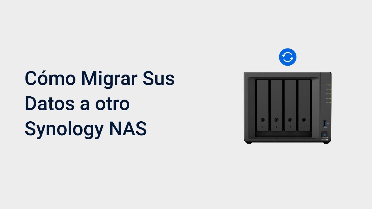 Cómo migrar sus datos a otro Synology NAS