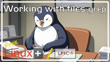 Free Linux+/LPIC-1 - grep command - Module 3.13 - Full Free Training Course