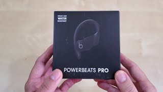 Полностью беспроводные и высокопроизводительные Bluetooth-наушники Powerbeats Pro, черные (обновленные)