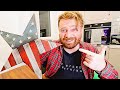 Scottish Guy Unboxes Care Packages from America