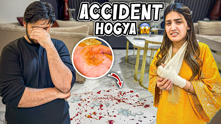 IQRA KA BHT BURA ACCIDENT HOGYA 😱 | Khoon Sy Living Room Bhar Gya 🤯 | Stitches Lgany Par Gaye 🤕