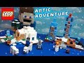 Brrrrr! LEGO Minecraft ARTIC ADVENTURE - Polar Igloo & Ice Spikes Playset Unboxing