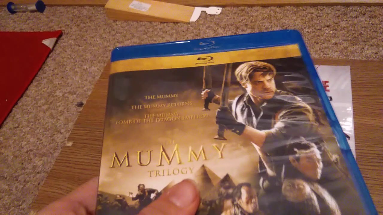 The mummy trilogy blu ray/nightmare on elm street collection dvd ...