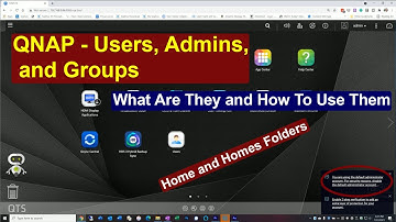 QNAP User, Admin, and Group Accounts