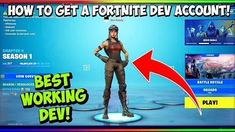 Unlock All Fortnite Skins for Free with a Dev Account!