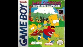 Bart Simpson's Escape from Camp Deadly. (Game Boy) [1991]. Longplay. No comments. screenshot 5