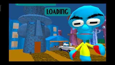 Squid neighbor sponge escape level 5