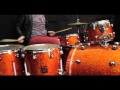 Premier Genista Birch Drum Kit Orange Sparkle - 22 12 14f 16f 14s