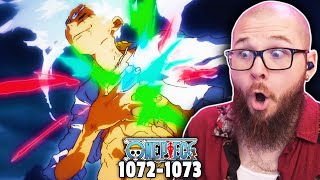 GEAR 5 LUFFY IS DIFFERENT! One Piece Episode 1072-1073 Reaction