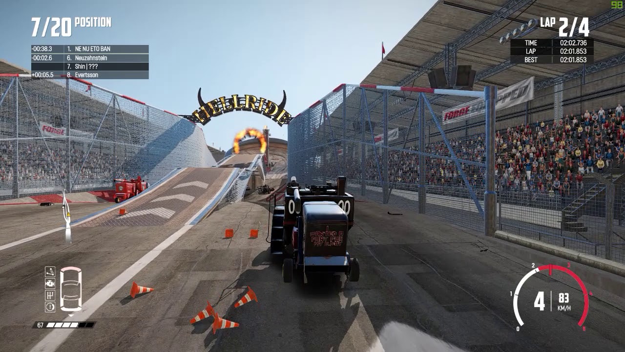 HELLRIDE ONLY! Next Car Game Wreckfest 2020 01 04 01 12 30 74 DVR