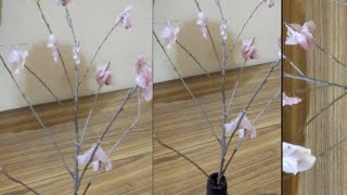 How to make #wax flower using candle / Diy wax flower