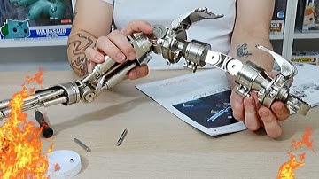 Build The Terminator T-800 Issue 39 - Connecting The Left & Right Shoulder (Speed Build )