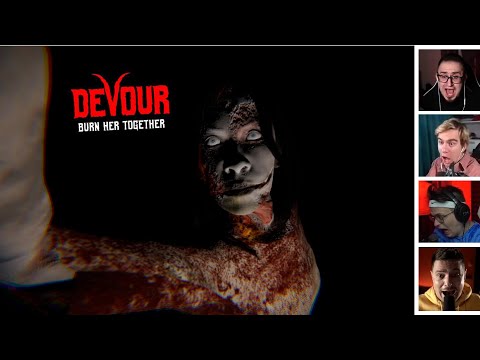 Видео: Самые Сильные Испуги Стримеров в Игре DEVOUR