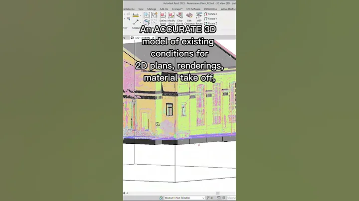 Point Cloud to Revit Model Saving clients money