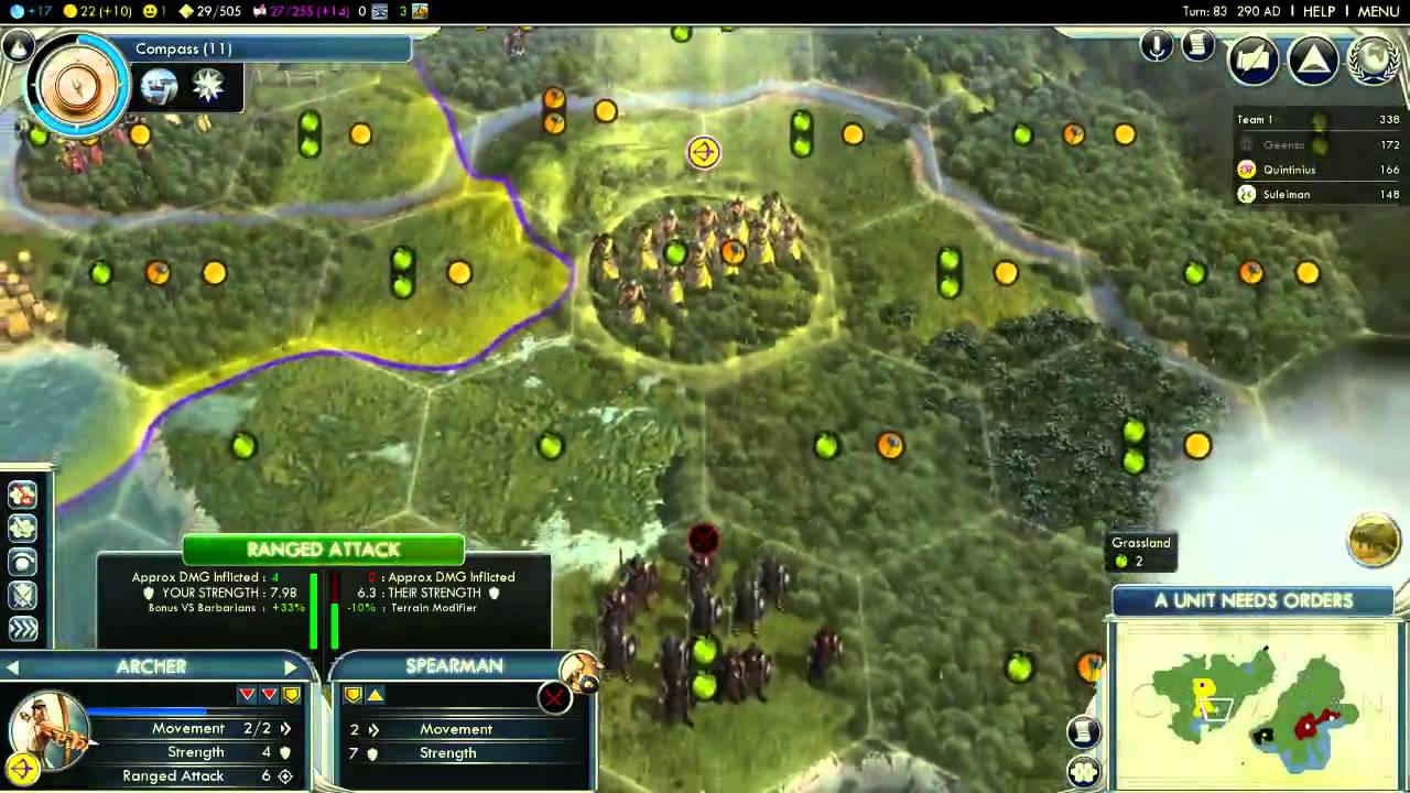 First time playing CIv 5 - 9 / 9