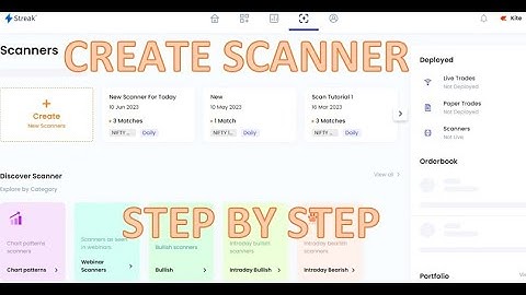 Streak- How to Create 1st Streak Scanner- Introduction to Automated-Algo Trade - LESSON 3