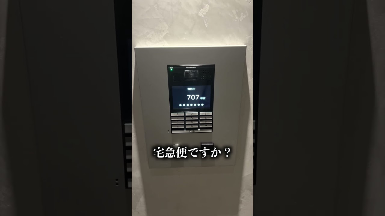 インターホンにハーモニカを付ける妹 #shorts