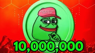 VOCÊ PRECISA SOMENTE DE 10.000.000 DE PEPE COIN! OLHE ISSO