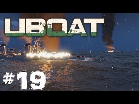 Видео: ⚓UBOAT⚓#19 "Потопил два Крейсера за один залп торпед"