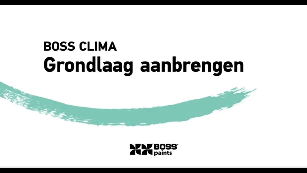 Boss Clima - Isoleren en bekleden van buitengevel - Stap 6 grondlaag
