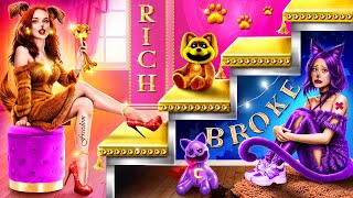 If Poppy Playtime Was in Real Life! Rich Dogday vs Broke Catnap! Poppy Playtime Chapter 3!