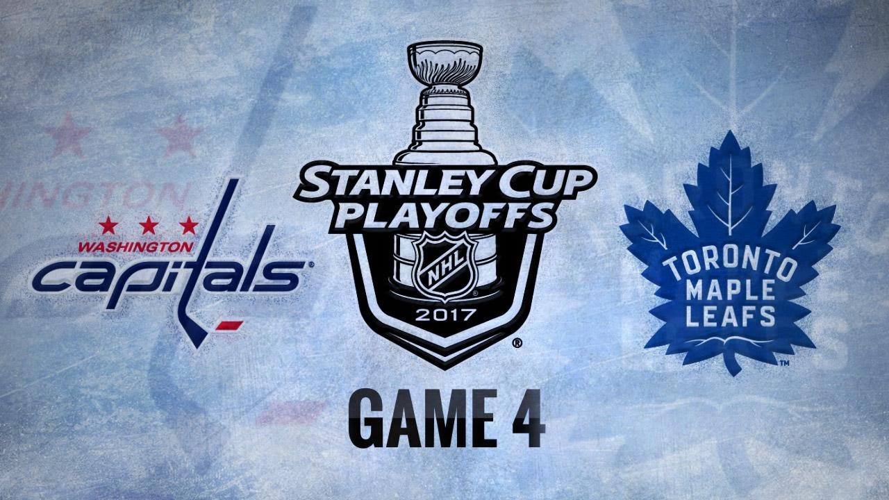 Oshie, Wilson lead Caps to 5-4 Game 4 win vs. Leafs - YouTube