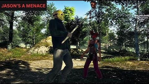 Part 4 Head Split Jason WENT OFF with the Pitchfork! | Friday the 13th: Camp Forest Green