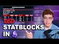 5E Statblocks in Obsidian (with the SRD vault)