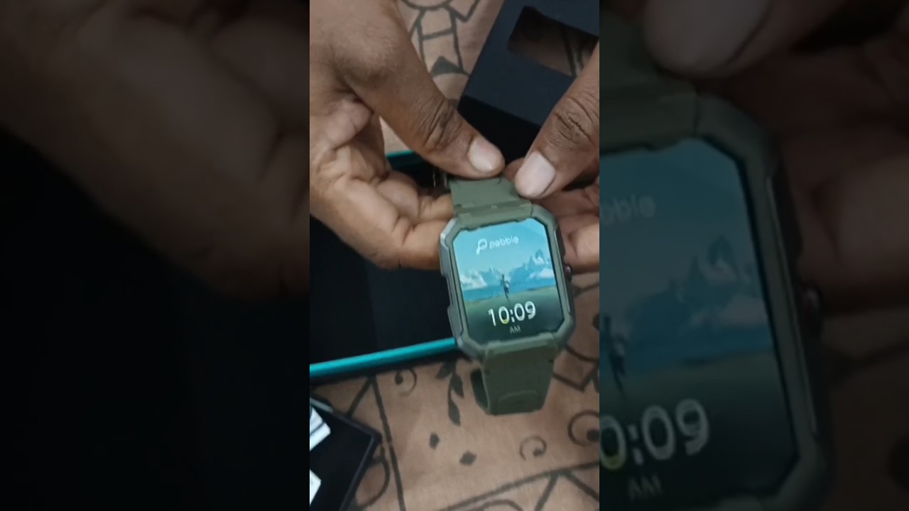 Pebble Dare 1.99 Smart Watch Unboxing 2024