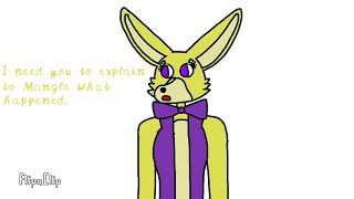 Ask or Dare Springtrap, Mangle, and Glitchtrap Part 3 (Lazy)