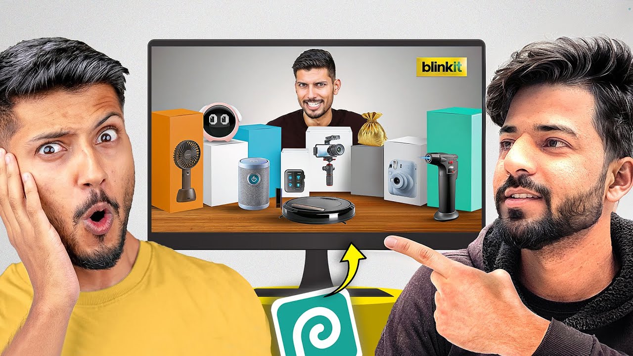 I Tried Making a TechBurner-Style Thumbnail in Photopea — Here’s What Happened!