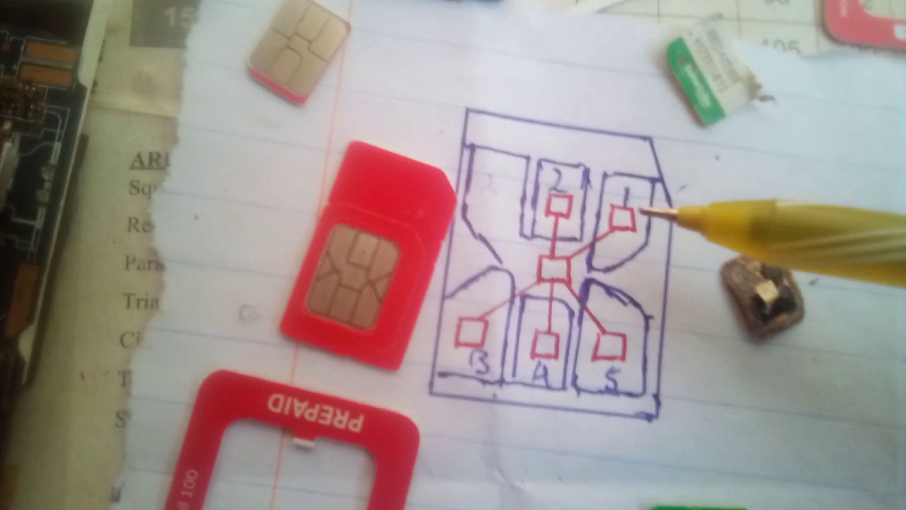sim card hack and mix