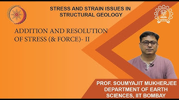 Week 2: Lecture 7: Addition and resolution of Stress (& Force) - II