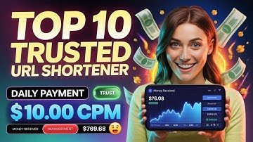 Top 10 Trusted URL Shortener | High CPM | Daily Payment | Best URL Shortener In 2025 @AdvisorAshit