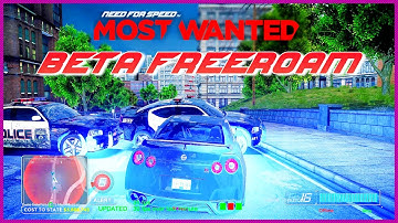 NFS Most Wanted 2012 Beta Build: Freeroam Adventures Gameplay