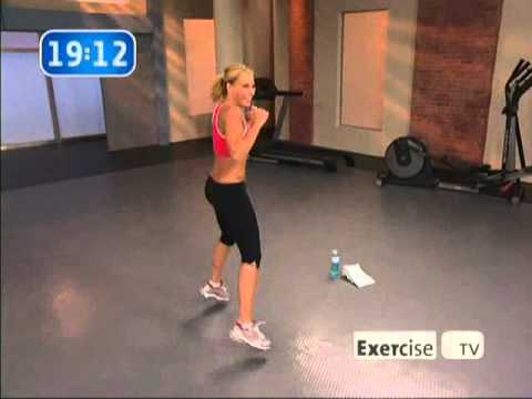 10 Minute Cardio burn workout with cindy whitmarsh for push your ABS