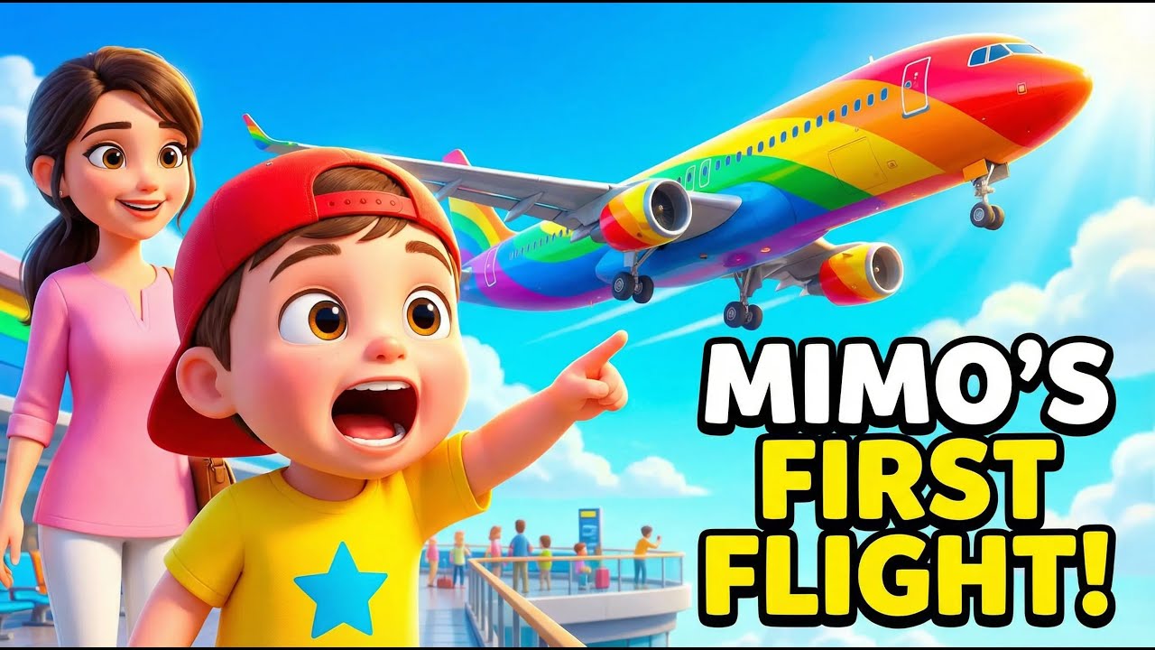 MIMO’S FIRST FLIGHT! 🛫 FLYING HIGH with the AEROPLANE SONG 🎶 Zoom Zoom! | TotoLand