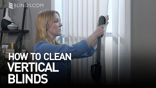 Are your vertical blinds dusty or dirty? we’ll show how to clean and
remove stains from without damaging them. see our...